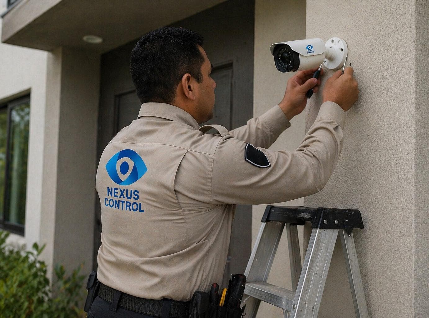 Personal técnico de Nexus Control en operación